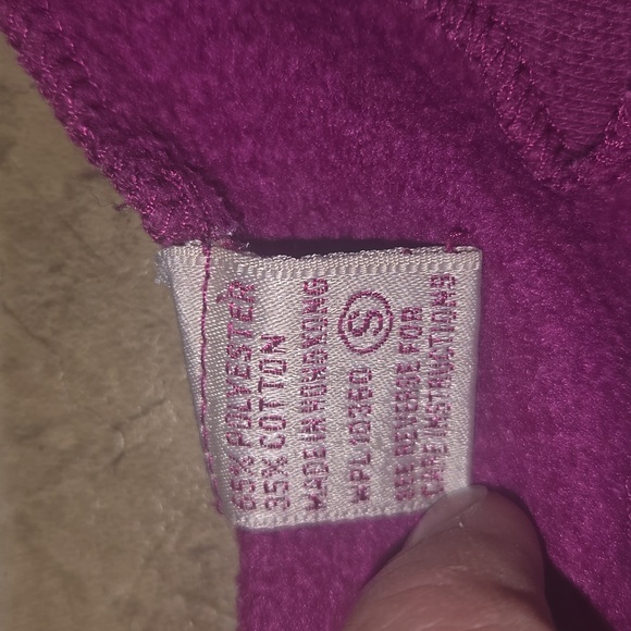 Vintage Candie's Vibrant Purple Snap Closure Top Size S - Picture 5 of 6